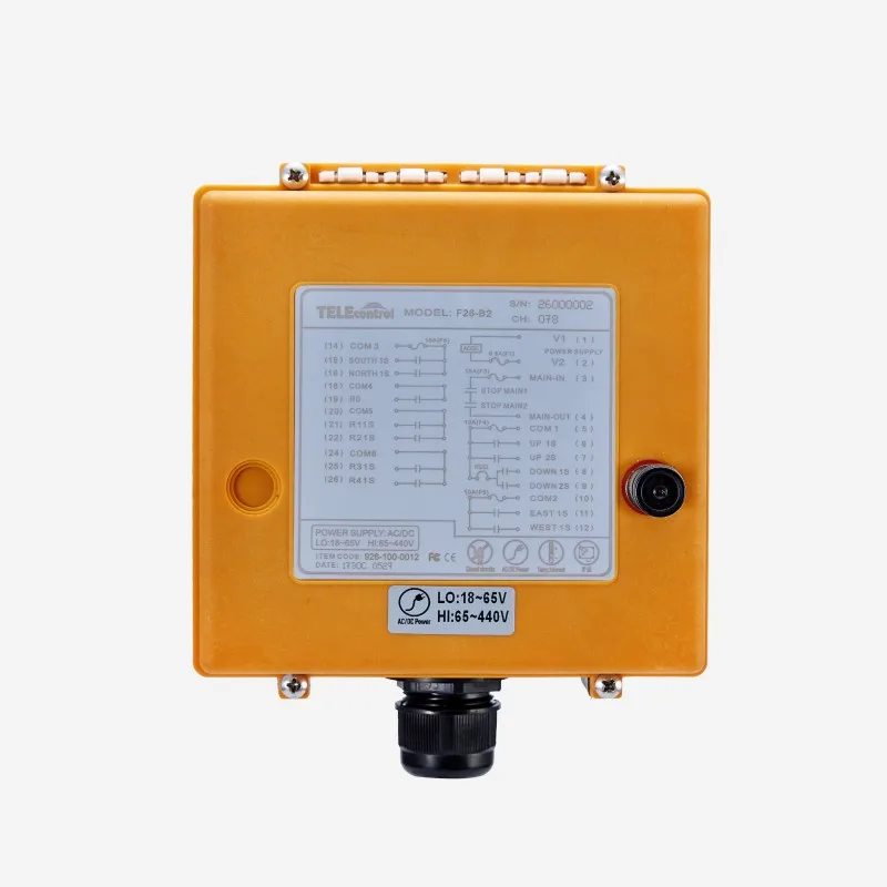 UTING Telecontrol F26-B2 2 двойной скорости и 8 односкоростных кнопок промышленный пульт дистанционного управления для подъемного крана