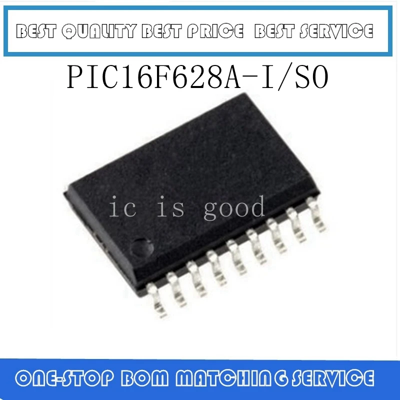 5 шт. ~ 10 шт. PIC16F628A PIC16F628A-I/SO SOP-18
