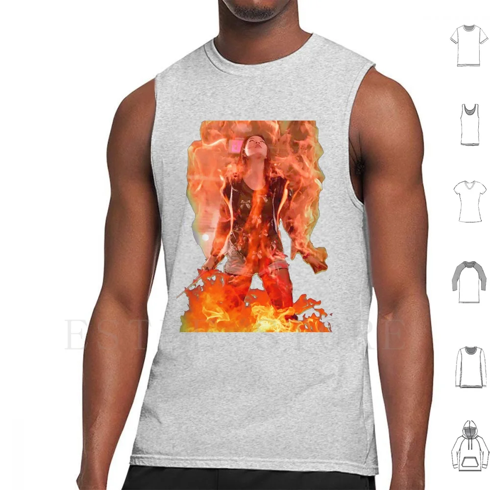 Foxfire Canotte Gilet Senza Maniche Kira Kira Yukimura Kitsune Thunder Kitsune Fire Foxfire Fox Teen Wolf Arden Cho Teen