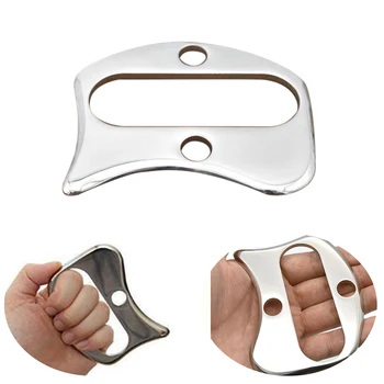 

Body Physical Therapy Stainless Steel Acupuncture Muscles Care Pain Relief Scraper Release Handed Back Myofascial Massager Tool