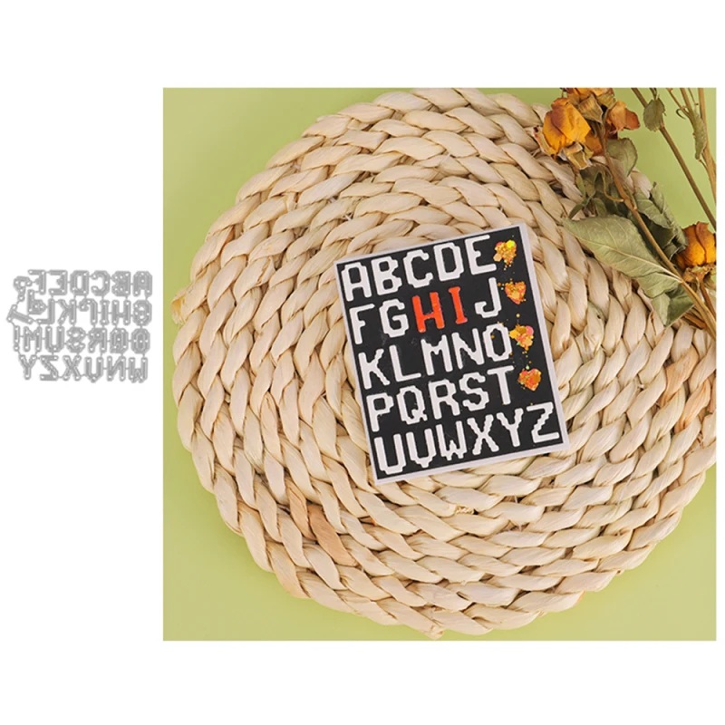 

DiyArts alphabet metal dies for scrapbooking number knives mold craft stencil templates photo album blade punch stencils dies