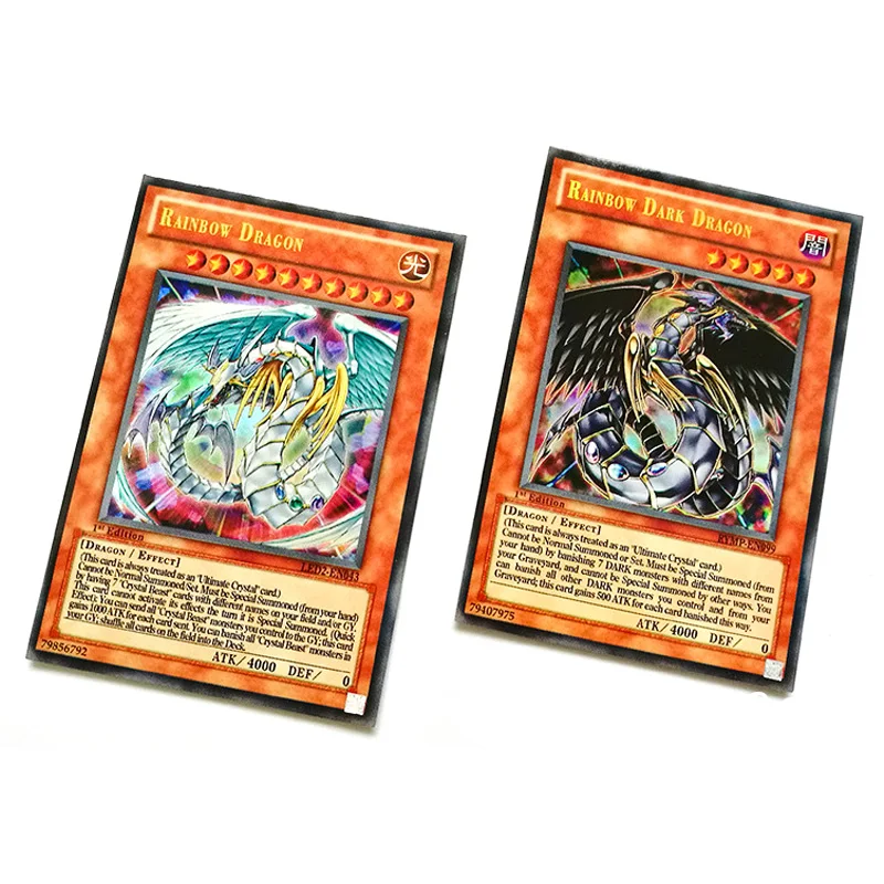 Tcg Jeu De Societe Yu Gi Oh Version Anglaise 100 Cartes Flash Duel Pas De Repetition Table De Bataille Yugioh Brillant Pont Ocg Cadeaux De Noel Pour Enfants Aliexpress