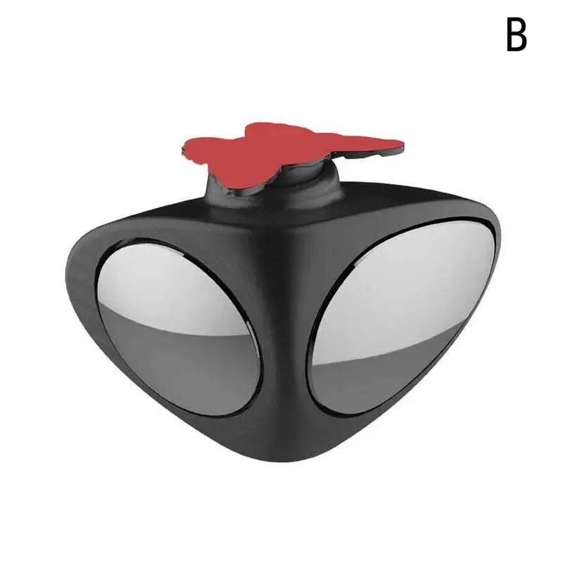 Поворотное на 360 градусов 2 стороннее Автомобильное Зеркало для слепого пятна, выпуклое зеркало для парковки, защитное зеркало заднего вида, аксессуары для просмотра P3M6