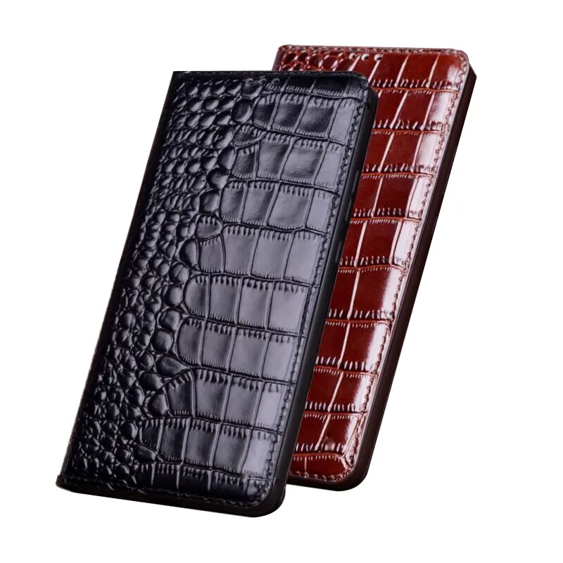 Genuine Leather Phone Holster Case For Xiaomi Redmi Note 8 Pro/Redmi Note 8/Redmi Note 8T Book Flip Covers Magnetic Holder Funda