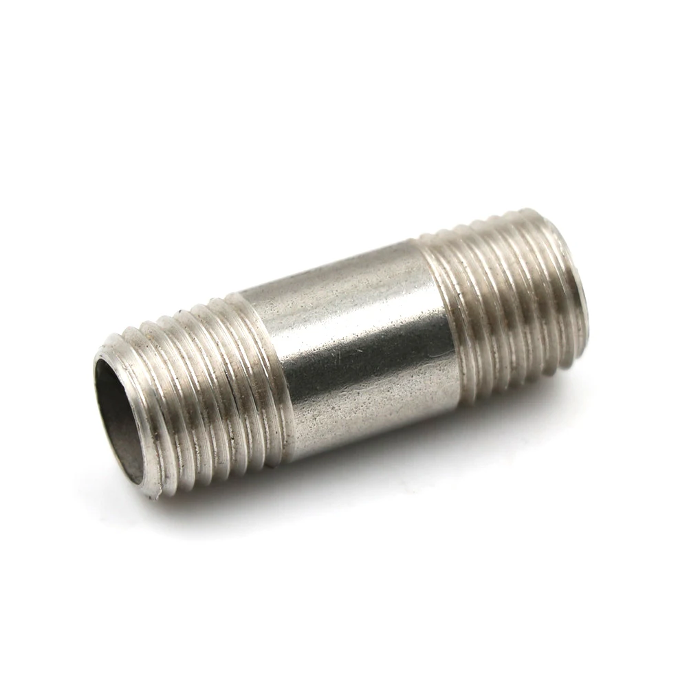 Шестигранник Nipple1/4 &quotштекер x 1/4&quot штекер 304 нержавеющая сталь резьба BSPP фитинг