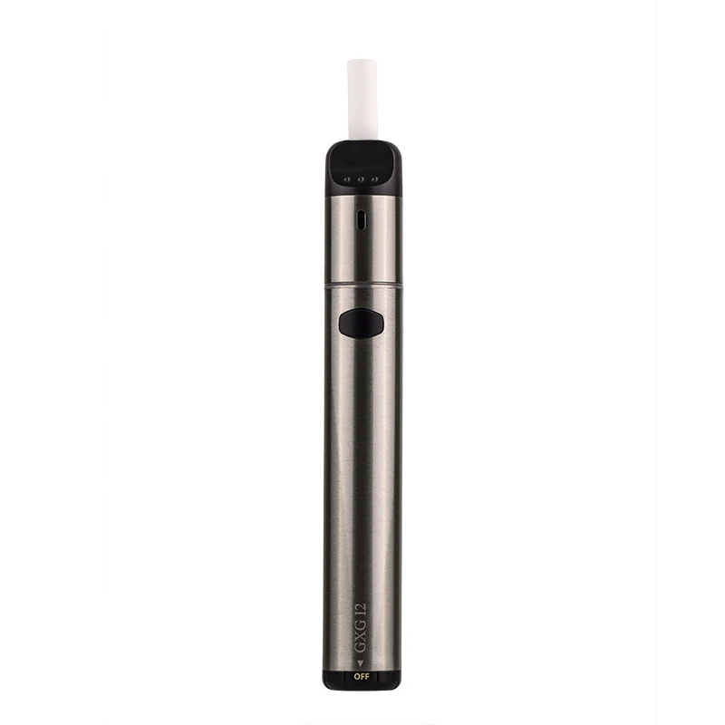 Pluscig Kamry GXG I2 нагревательный вейп комплект 1900 мАч вапоризатор Совместимость с брендом нагрева табачной сигареты - Цвет: Silver