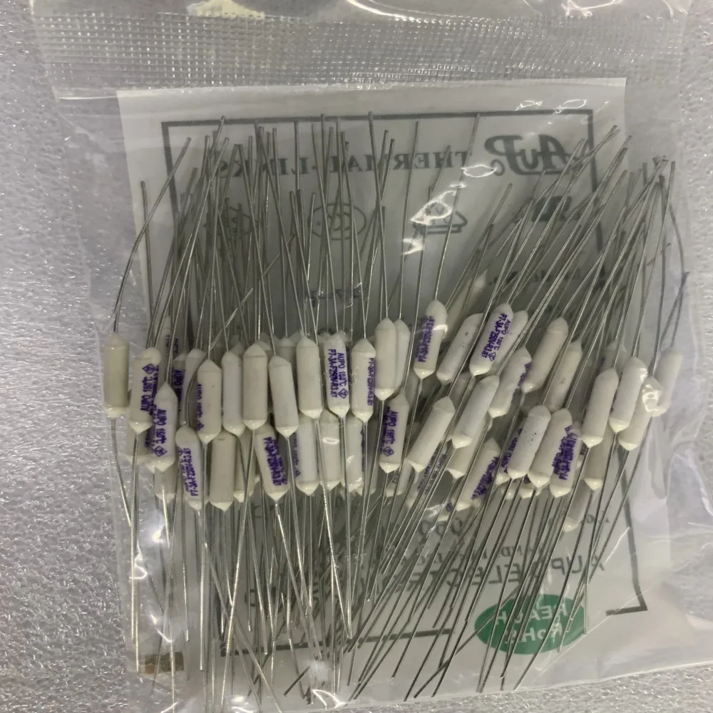 100PCS Temperature fuse JET RF AUPO 1A 2A 3A 5A 250V 84/102/115/125/130/135/145/150C degrees