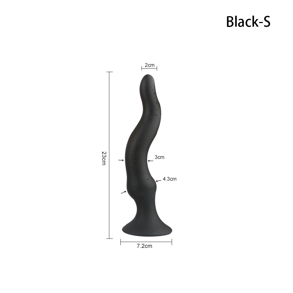 Langer Suer-Analdildo aus Silikon, riesiger weicher Butt Plug, erotisches Sexspielzeug für Erwachsene, für Frauen und Männer, Anus-Dilatator, großer Anal_voghion.com