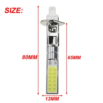 

60W LED Headlight 4pcs Replacement Bulb Fog Daytime Hi/Lo Beam DRL White