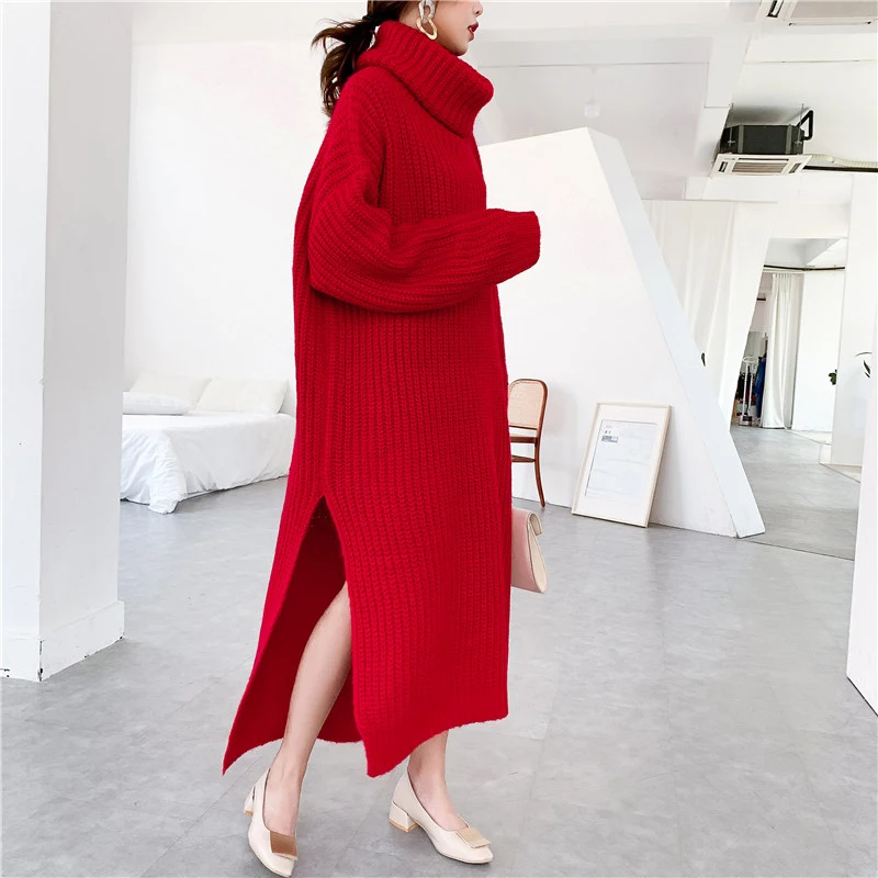 OLOMM NF7007 top quality women's knitting dress