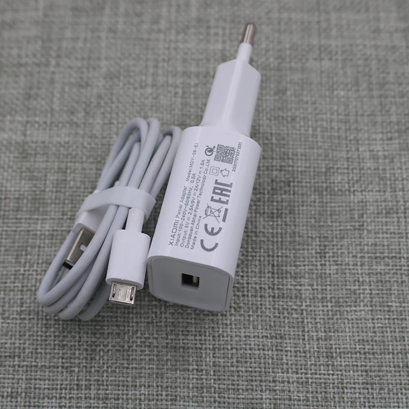 Xiaomi Mi6 18 Вт EU QC 3,0 адаптер питания быстрое зарядное устройство type-C/Micro USB линия передачи данных с посылка для mi8 se lite a2 a1 mix 3