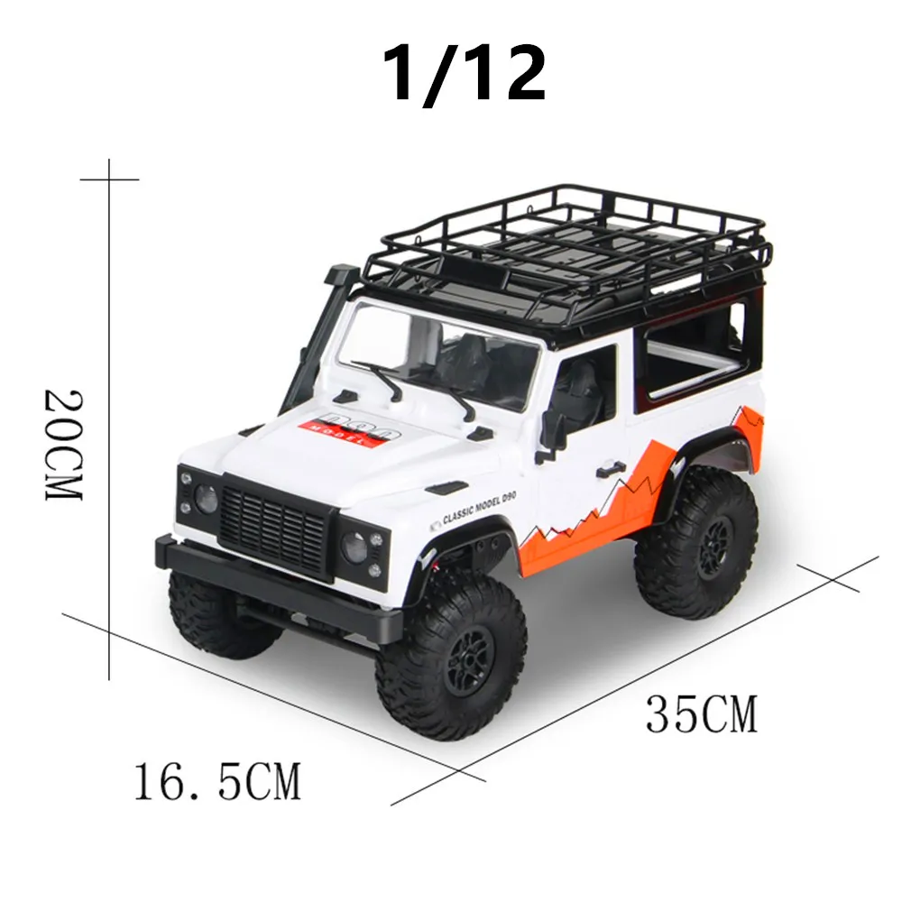 MN 99 Модель 2 4G 1:12 4WD RC автомобиль Рок Гусеничный 70 юбилей издание пульт