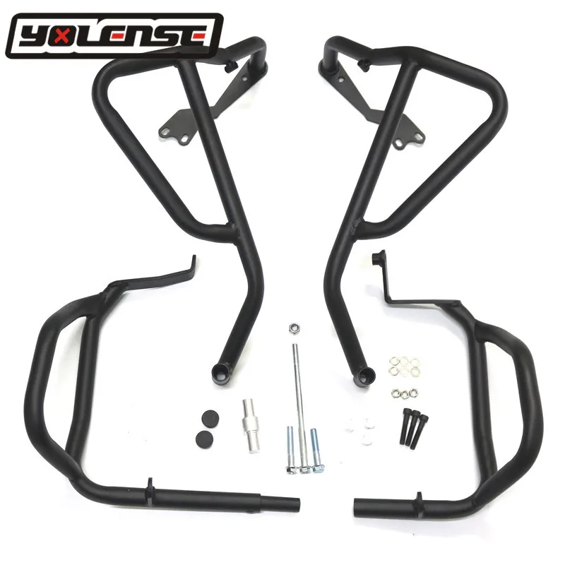 

For HONDA CB500X CB 500X CB500 X 2019 Motorcycle Upper & Lower Crash Bar Frame Engine Protection Guard Bumper Protector