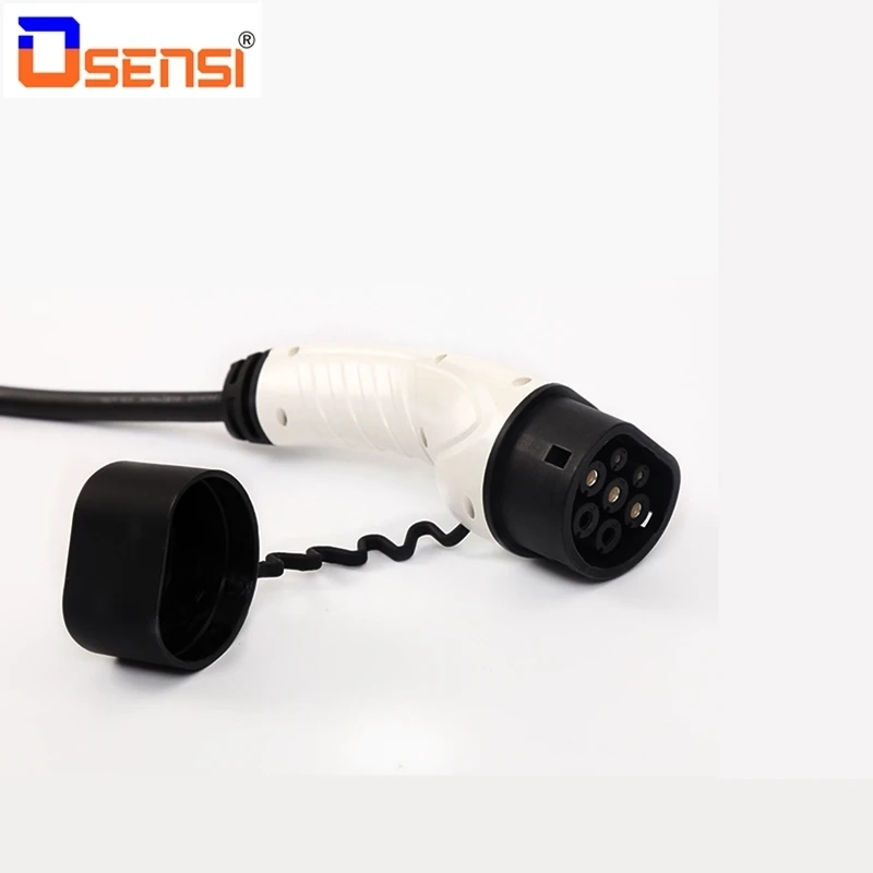 OSENSI 16A однофазный кабель EV Тип 2-Тип 2 IEC 62196-2 EV разъем для зарядки с 5 метровым кабелем TUV/UL Mennekes 2 разъем