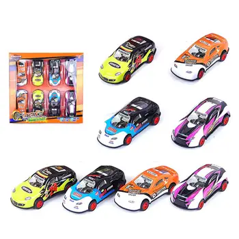 

Iron Sheet Car Model Children Alloy Pull Back Pocket Car Model Set