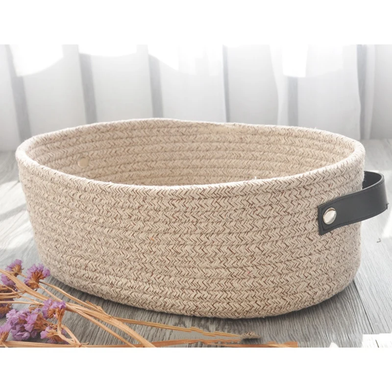 EASY-3Pcs/набор хлопковая настольная корзина для хранения разное Нижнее белье коробка для хранения Сделай Сам офисный Настольный органайзер ящик для посуды Laundr