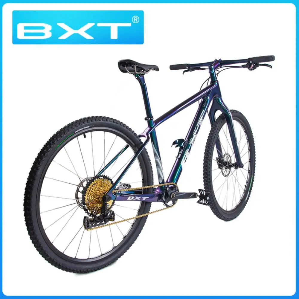 Clearance BXT Carbon Fiber Bikes Mountain 29 With 1x12S L-TWOO RD-12-A Rear Derailleur Shift SL-12A Shift Lever FC-A12 Crankset 32T 1 Clearance BXT Carbon Fiber Bikes Mountain 29 With 1x12S L-TWOO RD-12-A Rear Derailleur Shift SL-12A Shift Lever FC-A12 Crankset 32T 1