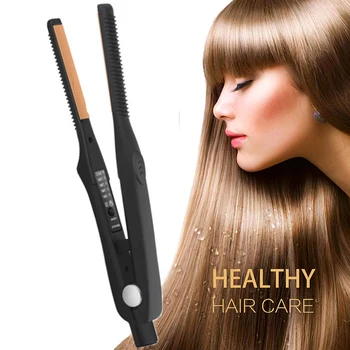 価格 プロコルゲーションストレートヘアアイロンヘアカーラーフラットアイアン髪ヘアアイロン圧着ヘアケアアイアンに適し