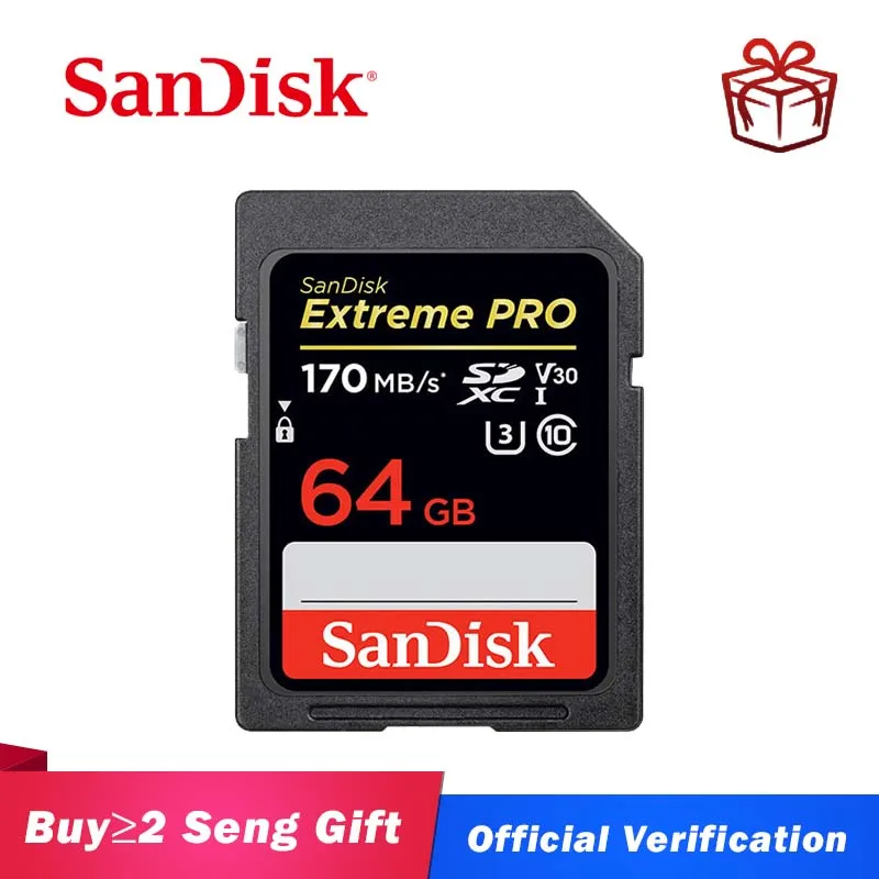 SanDisk SD карта памяти класс 10 16 ГБ 32 64 128 256 ГБ|Карты памяти| |