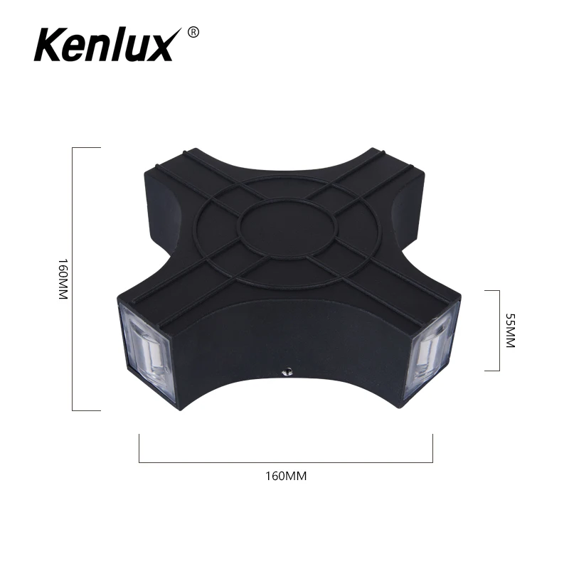 Домашний светодиодный настенный светильник для гостиной 12 Вт RGB семь цветов