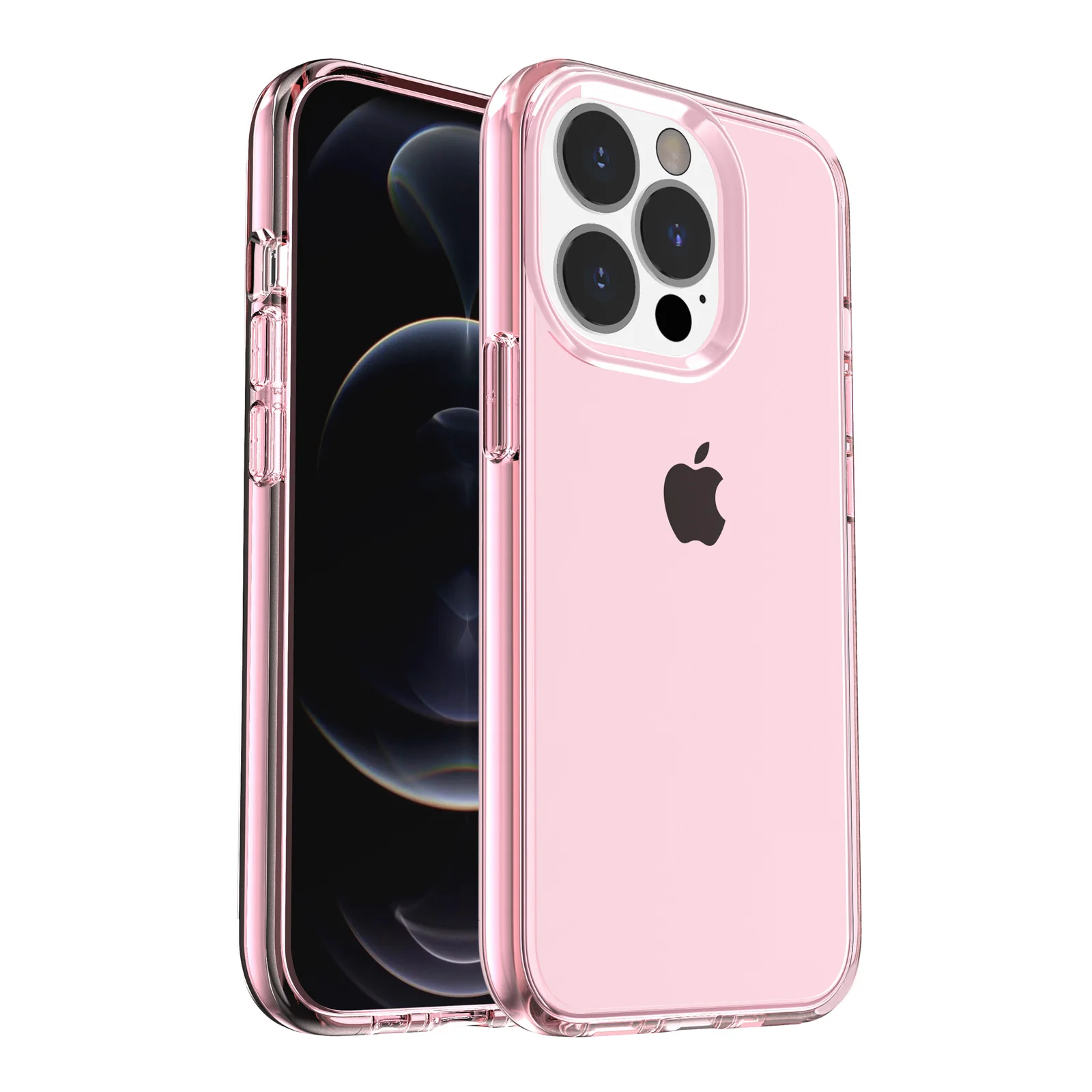 Glitter Clear Hybrid Phone Case Cover