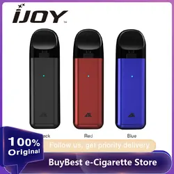 Оригинальный IJOY AI POD Комплект 15 Вт Pod Vape с батареей 450 мАч и 1.6ohm 2 мл перезаправляемый картридж Vs Novo Pod Nautilus Aio Minifit Kit