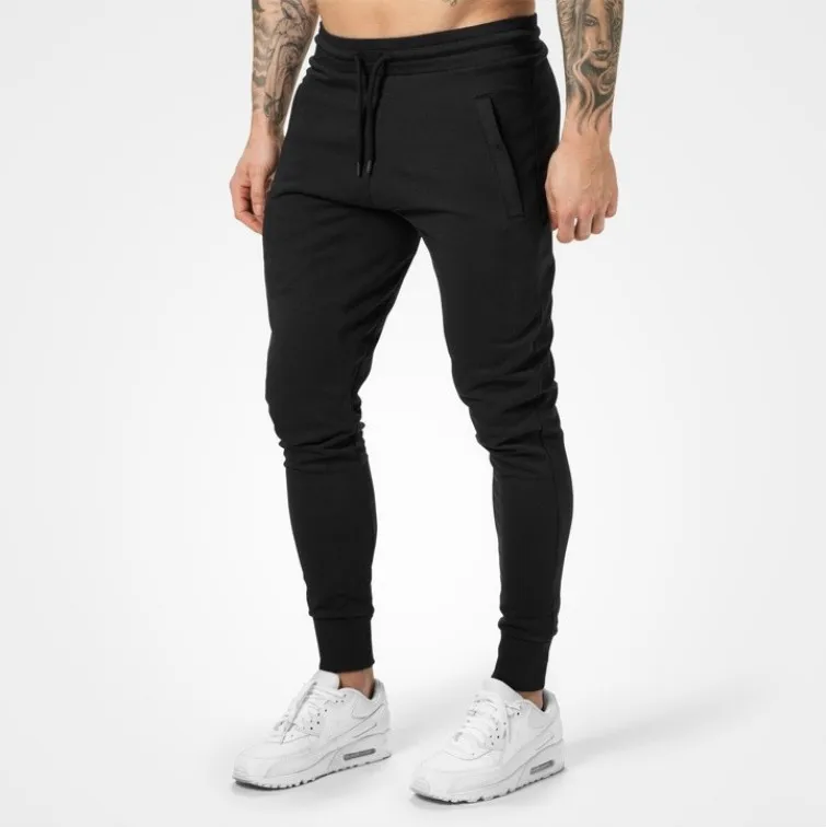 

Muscle Fitness Brothers Sports Casual Sweatpants Men's Outdoor Running for Basketball Training Trousers Solid Color Household Pa