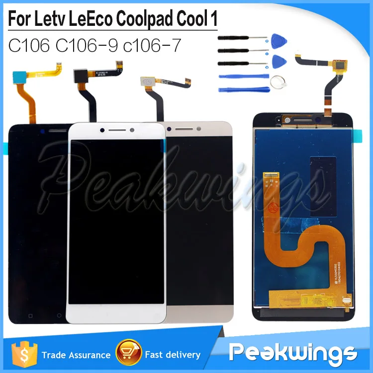 ЖК дисплей для Letv LeEco Coolpad cool1 cool 1 C106 с сенсорным экраном в сборе 5 дюйма 4 5|lcd display
