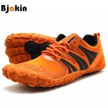 Bjakin размера плюс 48 мужские босиком обувь сандалии водонепроницаемая обувь для мужчин плавание дайвинг противоскользящие пять пальцев кроссовки Аква обувь