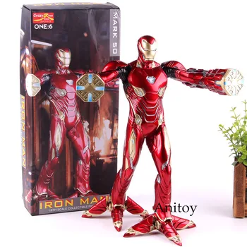 

1/6 Scale Crazy Toys Marvel Avengers Infinity ONE:6 Ironman Mark50 Iron Man Marvel Action Figure Collectible Model Toy