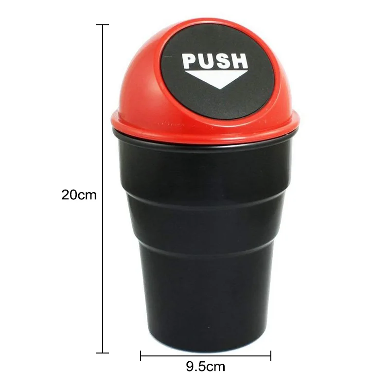 car trash can