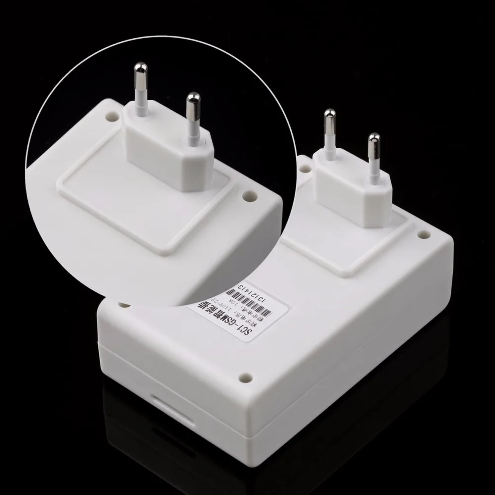 Newest 220V Phone RC Remote Wireless Control Smart Switch GSM Socket Power UE Plug for Home Household Appliance