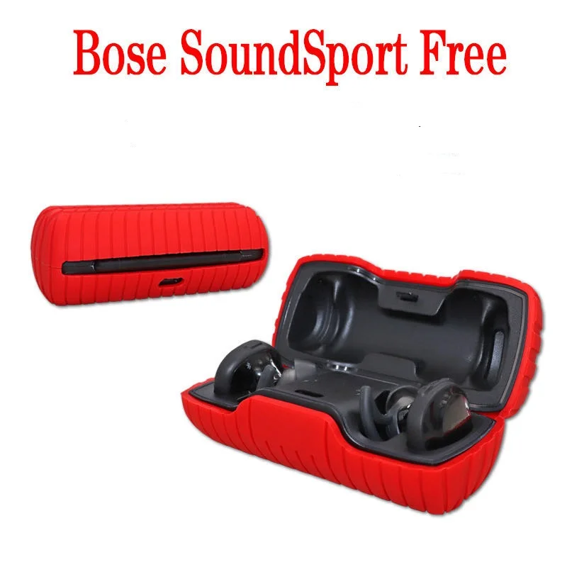 2020 Silicone Wireless Bluetooth Earphones Protective Cover Shell for bose soundsport Anti-fall Earphone Case | Электроника