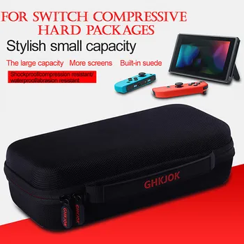 

CARPRIE For Nintendo Switch Hard Shell Travel Carrying Case Protective Storage Bag Cover EVA Game Console Storage Bags 20JUL 2