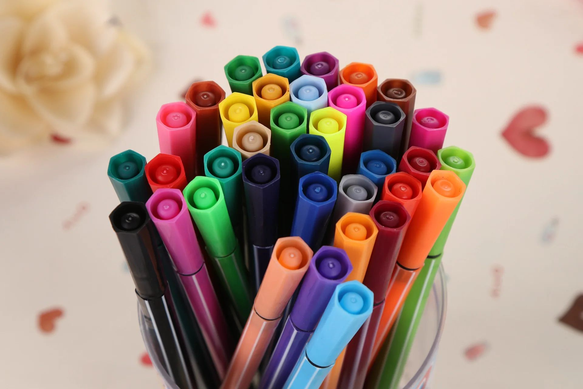 

Children's Painting 18Colors Non-toxic Colors Washable Watercolor Pen Stationery Painting Graffiti Colored Brush