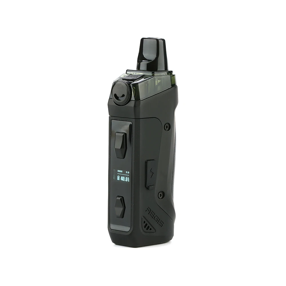 Space Black Бесплатные катушки и стручки! Geekvape Aegis Boost Pod Vape комплект 1500 мАч батарея и 3,7 мл Pod подходит для Pod& RDTA Ecig Vape комплект vs Vinci/Solo - Цвет: Space Black
