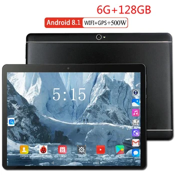 

Original 4G LET tablet 10.1 inch tablets Android 8.0 Octa core RAM 6GB ROM 128GB WIFI GPS Dual SIM card phone call Tablet PC 10