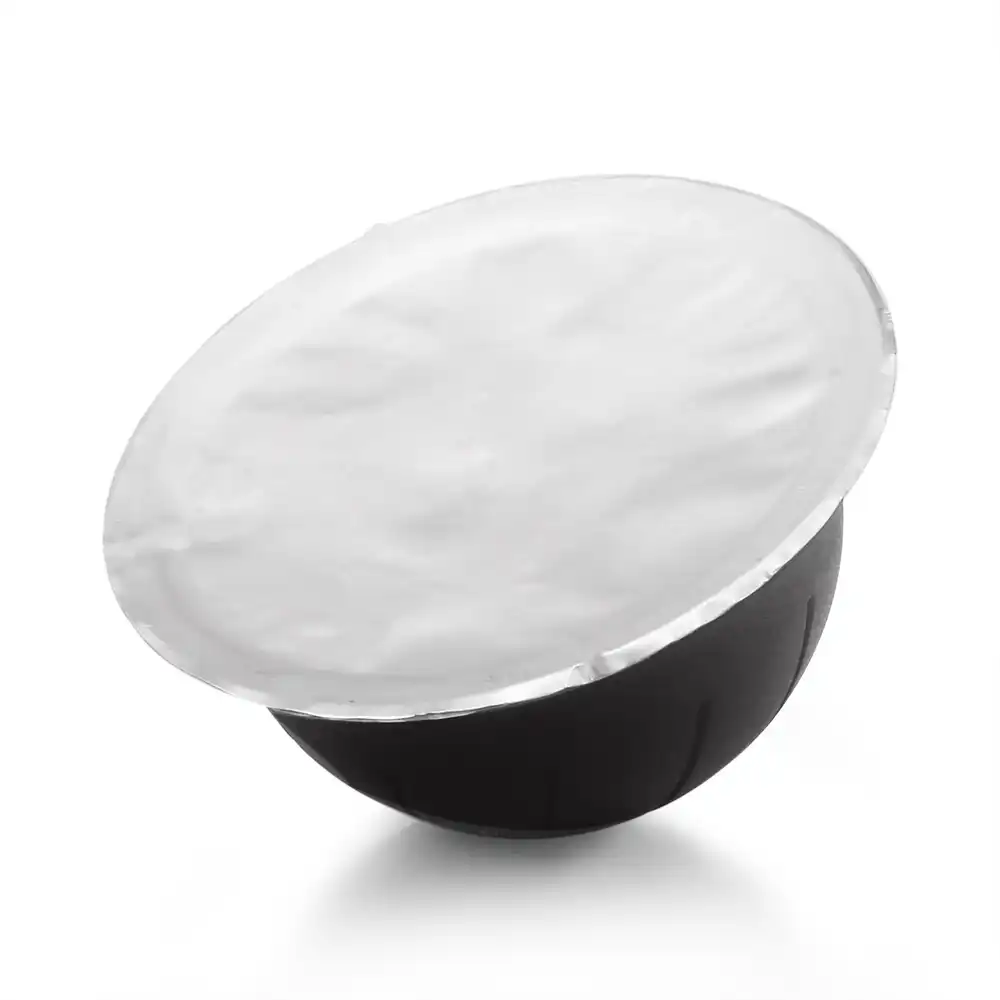Многоразовые капсулы icafilas для кофе Nespresso Vertuo с одноразовой фольгой и уплотнением