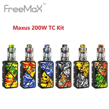 

Original Freemax Maxus 200W TC Kit with 5ml Mesh Pro 2 Tank Support Single/Dual 18650 Battery E-cig Vape Kit Vs Drag 2 / GEN Mod