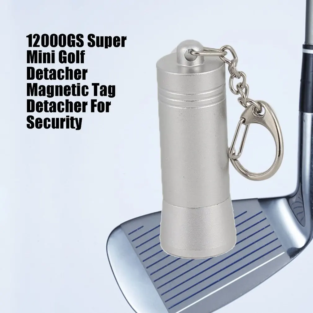 12000GS супер мини-деташер для гольфа, магнитный деташер для бирки безопасности, крюк, деташер для гольфа, открывалка для снятия бирки, разблокировка