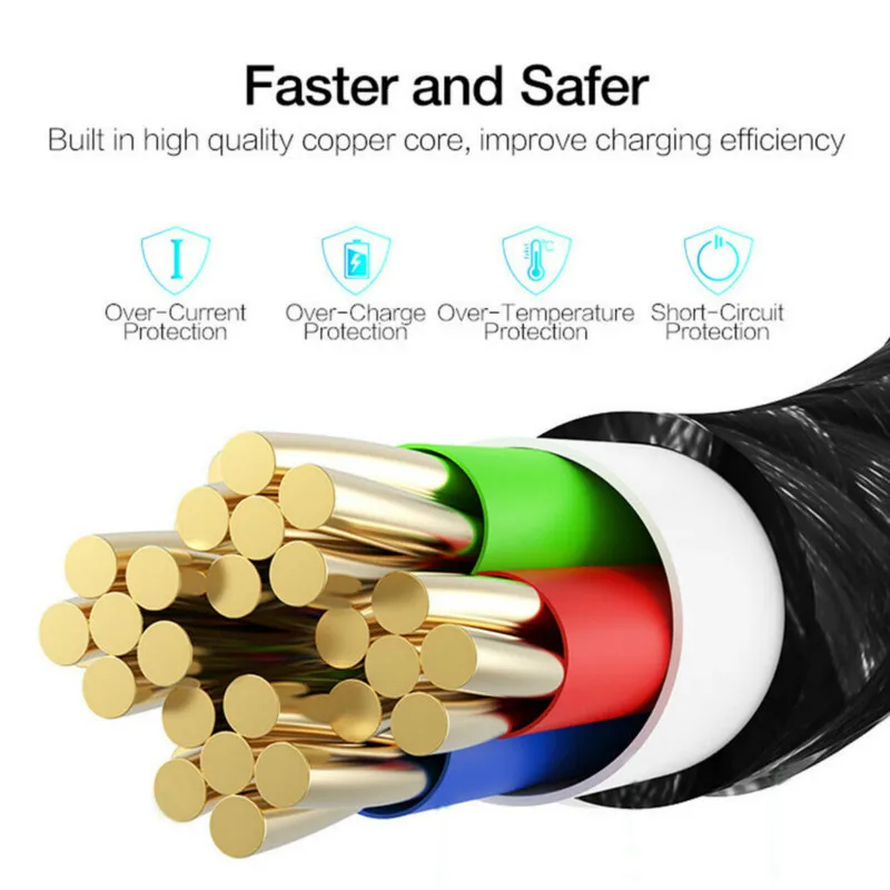 Светодиодный магнитный usb-кабель, магнитный штекер+ кабель USB type-C+ Кабель Micro USB+ usb-кабель для iPhone X 8 7 6 Plus 5s SE