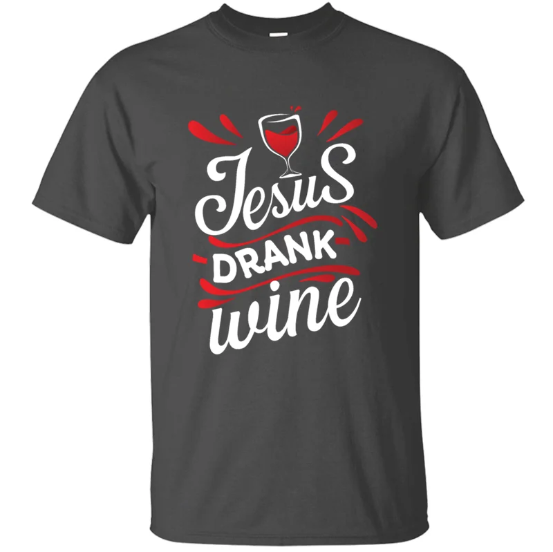 Новинка, Мужская футболка с надписью «jesus Drink wine in vino veritas Drink fun», новинка, Мужская футболка с солнечным светом, Юмористические футболки для фитнеса