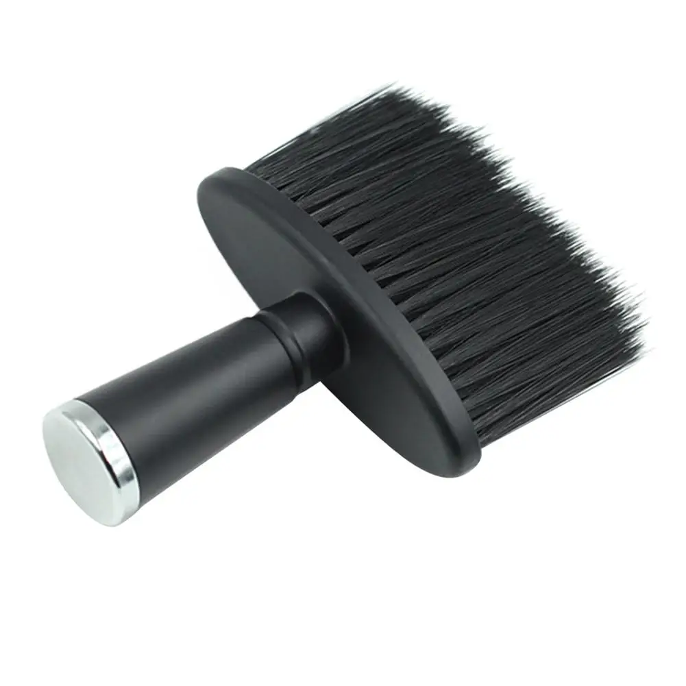 1 шт. профессиональные мягкие черные кисти для лица на шею Duster Парикмахерская кисточка из волос для очистки салона резка парикмахерский Стайлинг Макияж инструмент