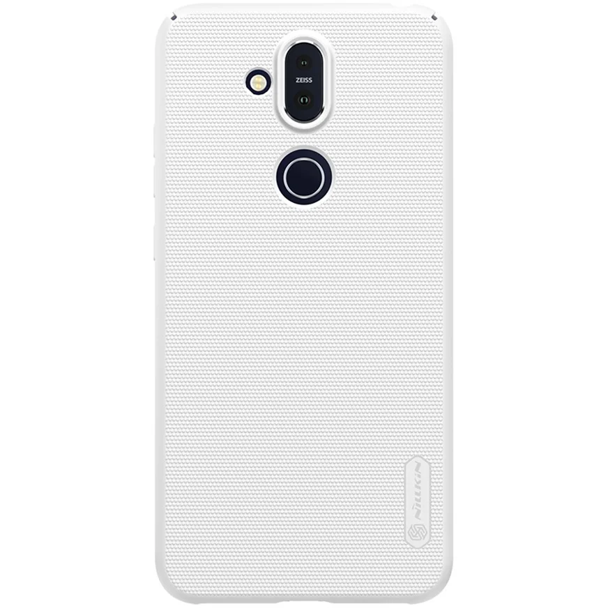Для Nokia 9 PureView чехол Nokia 3,2 4,2 8,1 X7 5,1 Plus X5 3,1 чехол Nillkin Супер Матовый Защитный чехол жесткий чехол для ПК телефона - Цвет: 8.1 or X7 (White)