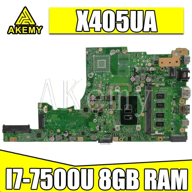 $US $286.70  Akemy X405UA For ASUS X405U X405UN X405UR X405URR X405URP X405UQ X405UF Laotop Mainboard X405UA Mot