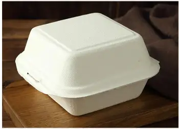 

100pcs 4 inch cake box DIY blank food packing boxes dessert sandwich box Free Shipping