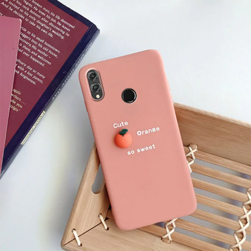 3D Карамельный цвет авокадо чехол с фруктовым принтом для Huawei P20 P30 Коврики 20 10 Lite Pro Honor 8X9X10 10i 20i 20 7X 8A 8C силиконовый чехол матовый
