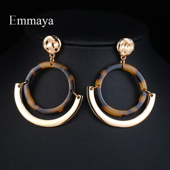 

Emmaya New Arrival Leopard Print Image For Elegant Women Bridal Wedding Jewelry Dress Wildness Style Earrings