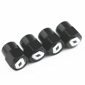 

Car Valve Caps Styling Logo Case For Renault Clio Laguna 2 Megane 2 3 Duster Logan Captur Emblems Accessories Badge 4pcs