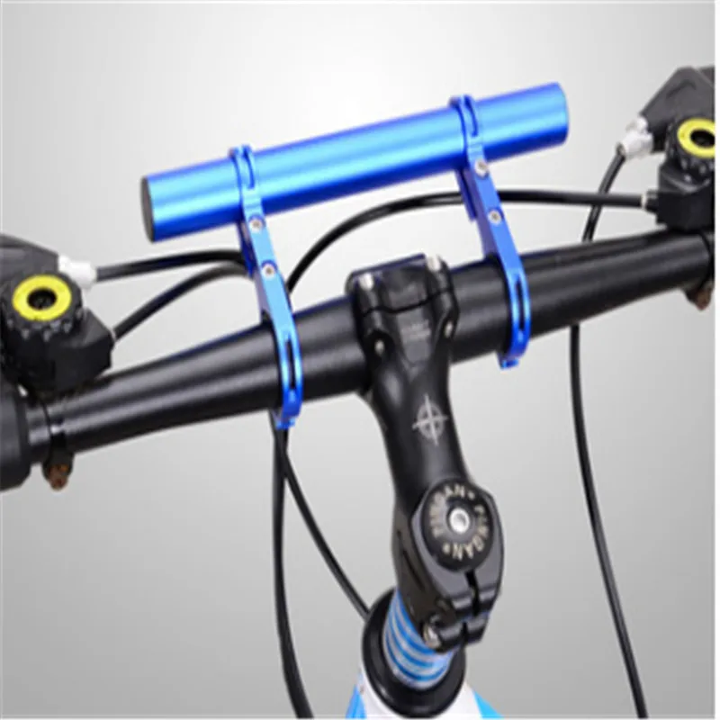 

3Pcs/Set Bicycle Handlebar Extended Bracket Bike Headlight Mount Bar Computer Holder MTB Cycling Alloy Support Extender